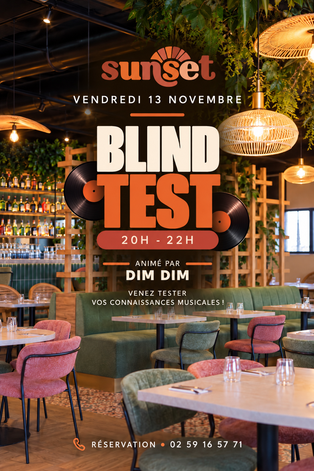 SOIREE BLINDTEST – 13 NOV